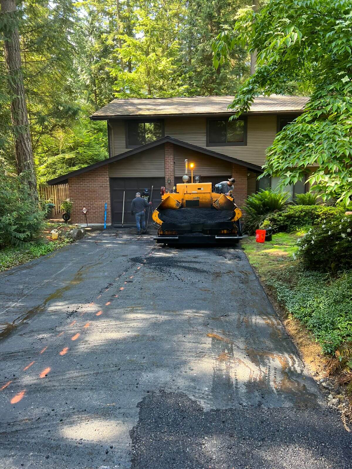 asphalt - Driveway Paving Progress